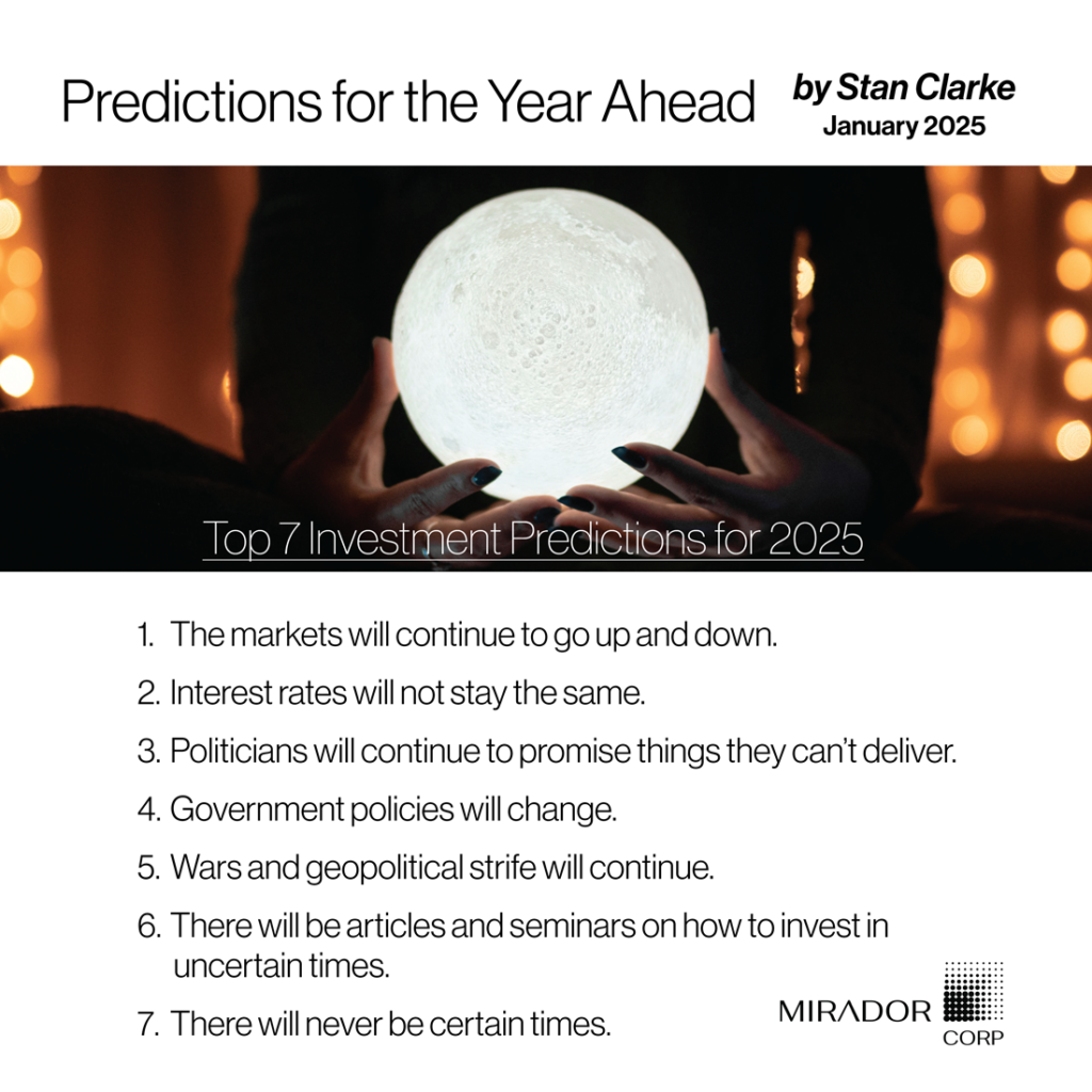 predictions for the year ahead